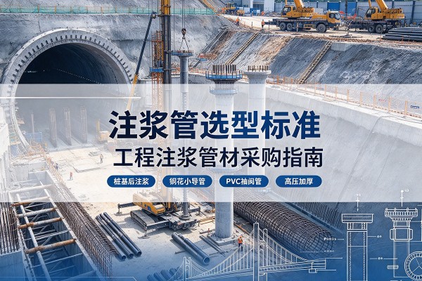 曹县注浆管选型标准