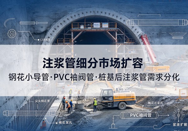 曹县注浆管细分市场扩容，隧道钢花小导管、PVC 袖阀管、桩基后注浆管需求分化