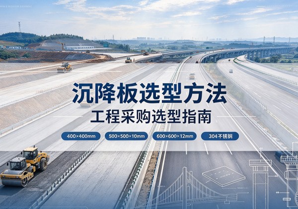 曹县沉降板选择方法